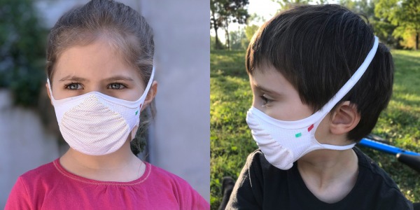 Face masks for kids: Kynotex face masks for little riders!